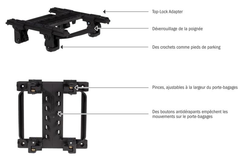 C&oacute;ras socraithe uil&iacute;och Ortlieb Top-Lock